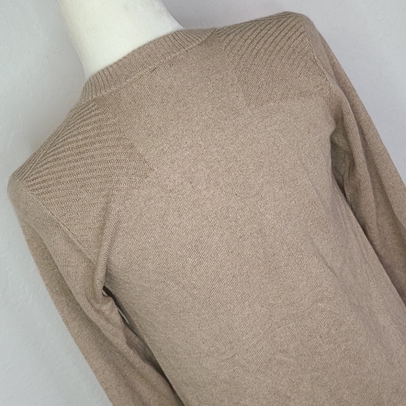 NWT LAmade tan cardigan XS silk & cashmere - Picture 7 of 9